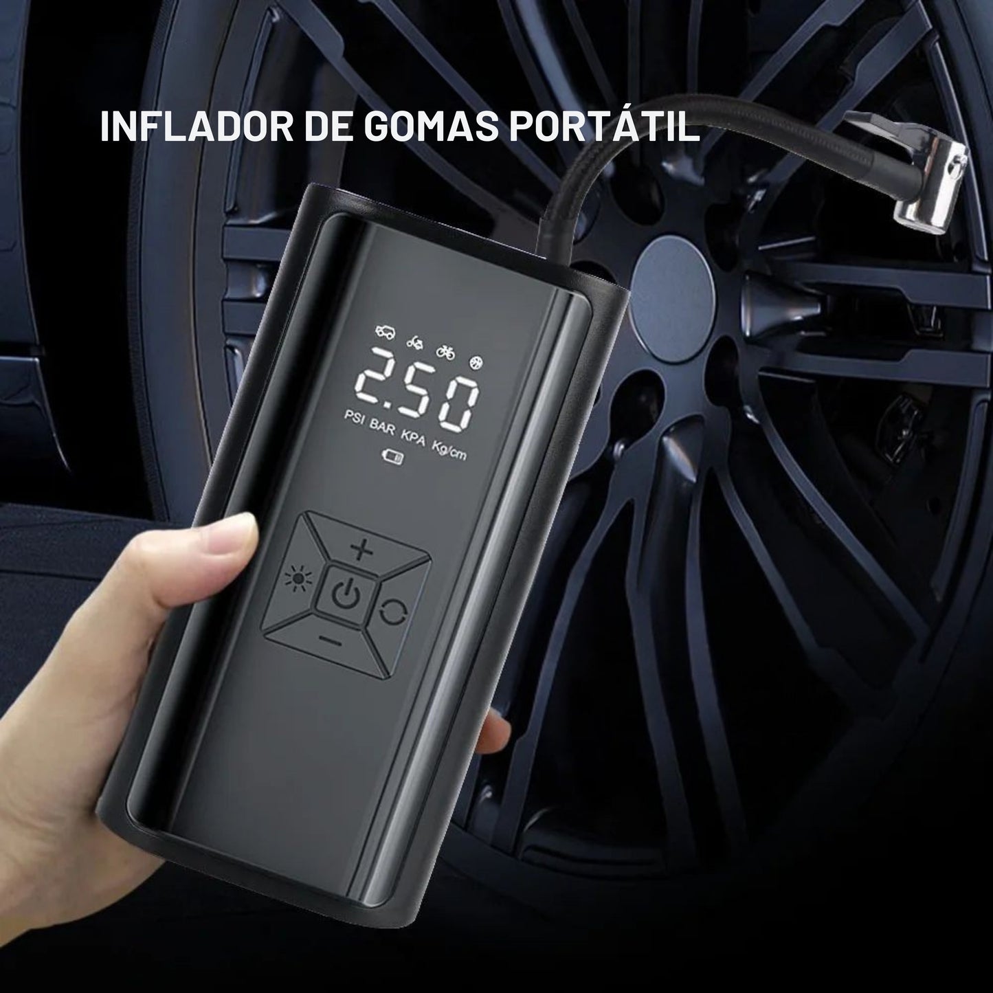 Compresor de aire multiuso